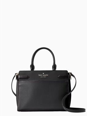 Kate Spade Staci Medium Satchel in Black